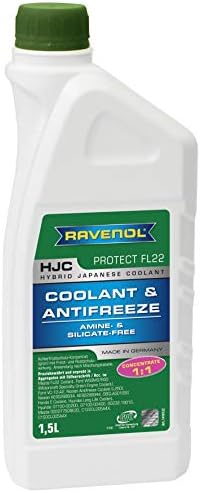 RAVENOL J4D2091 HJC FL22 Soğutucu Antifriz Konsantresi (Hibrit Japon Soğutucu) (1,5 Litre)