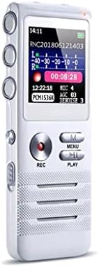 KGEZW 16 GB Renkli Ekran Ses Aktif Kaydedici 1536 KBPS Kayıt Dijital Ses Kayıt MP3 Müzik Çalar Kulaklık (Kapasite: 16 GB)