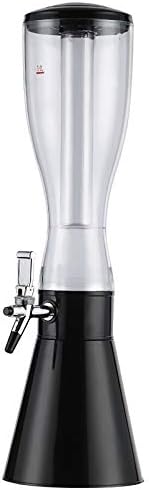 Bira Kulesi Taslak Bira Dispenseri, Ev Bar için 3L Bira Kulesi Buzdolabı, Musluk ve Buz Tüpü ile içecek Dispenseri, Kolay Temizlenebilir,