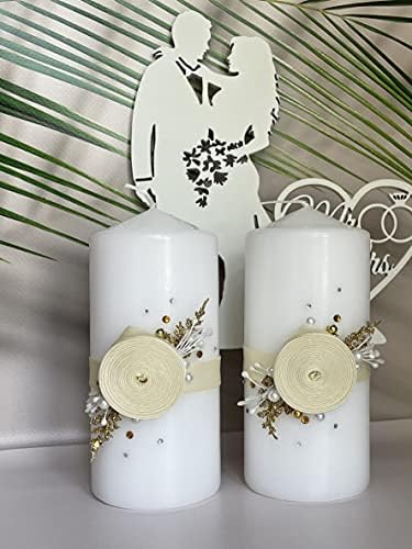Düğün için Magik Life Birlik Mum Seti - Düğün dekoru ve Düğün Aksesuarları-Ev Doğum Günü Birlik Mum Seti (Tiffany) (Pembe)