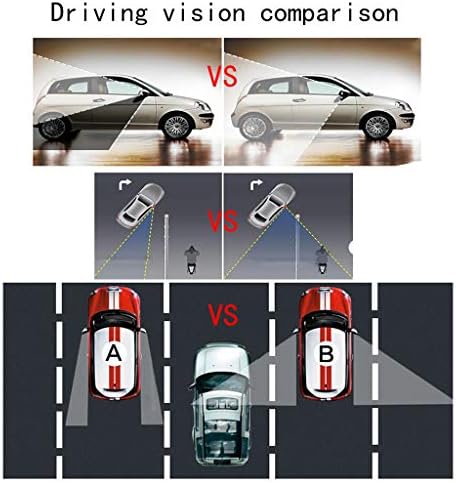 HWHCZ Kör nokta Aynaları Park yardımı Aynası, Kör nokta Aynaları Ford B-MAX ile Uyumlu, Kör Noktaları Ortadan Kaldıran 360°Döndürme,