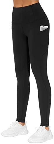 SPOR INSANLAR Kalın Yüksek Bel Yoga Pantolon ile Cepler, Karın Kontrol Egzersiz Koşu Yoga Tayt Kadınlar için