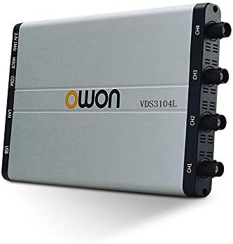 Owon VDS2062 60 MHz PC tabanlı Osiloskop, 100 MHz Bant Genişliği, 1GSa / s Örnekleme Hızı, 10 M Kayıt Uzunluğu, LAN Uzaktan Conreol