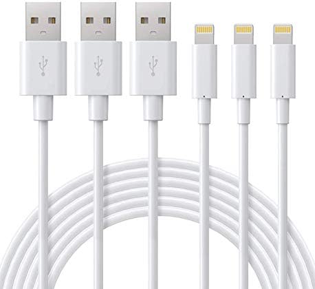 ılikable Yıldırım Kablosu MFi Sertifikalı-iPhone Şarj Kabloları 3 Paket 6Ft Şarj Kablosu iPhone 13 12 11 Pro XR Xs Max X 8Plus