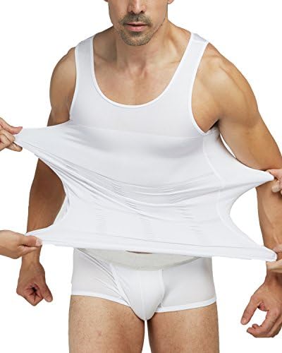 Shaxea Bodywear Erkek Zayıflama Vücut Şekillendirici Jinekomasti Yelek Gömlek Tank Top Sıkıştırma Gömlek, Erkekler için Shapewear