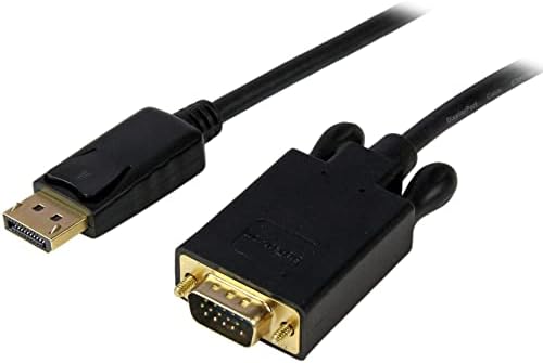 StarTech.com 15ft (4.6 m) DisplayPort-VGA Kablosu-Aktif DisplayPort-VGA Adaptör Kablosu-1080p Video-Dp'den VGA Monitör Kablosuna-DP