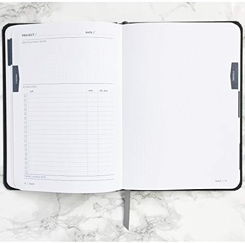 Hatch Notebook-Fikir Defteri, Proje Planlayıcısı, Girişimciler, Proje Yöneticileri ve İşletme Sahipleri için iş Planlayıcısı