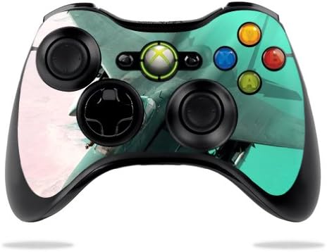 Koruyucu Vinil Cilt Çıkartması Cilt Microsoft Xbox 360 Denetleyicisi ile Uyumlu wrap Sticker Skins Fighter Jet