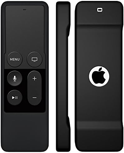 Apple TV 4K/5. ve 4. Nesil ile Uyumlu 2 Paket Uzaktan Kılıf - Auswaur Darbeye Dayanıklı Silikon Uzaktan Kapaklı Kılıf Apple TV