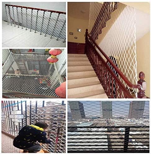 JHKJ Güvenli Net, duvar tavan dekorasyonu Net koruma ağı Çocuk Merdiven Anti-Güz Net Çocuk Güz koruma Ağı Balkon Paramparça Dayanıklı