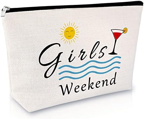Kızlar Hafta Sonu Hediye Kızlar Kaçış Hediye Makyaj Çantası En İyi Arkadaşı doğum günü hediyesi Genç Kızlar için Kozmetik Çantası