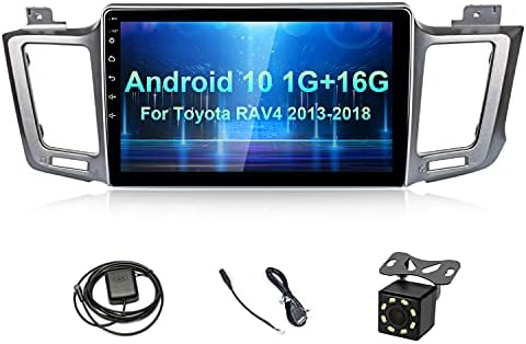 Android 9.1 Araba Stereo için Toyota RAV4 2013 2014 2015 2017 2018 ile 10.1 İnç Dokunmatik Ekran Dash GPS Navigasyon Desteği
