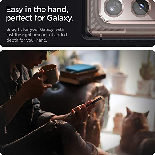 Samsung Galaxy Note 20 5G Kılıfı için Tasarlanan Spigen Sağlam Zırh (2020) - Mat Siyah
