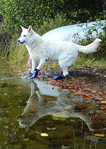 Muttluks Çamur Canavarları Yaz Köpek Botları-Sağlam Yalınayak Teknolojisi-Pençeleri Korur-Esnek Kauçuk Tabanlar, Çekiş Basamakları-Evcil