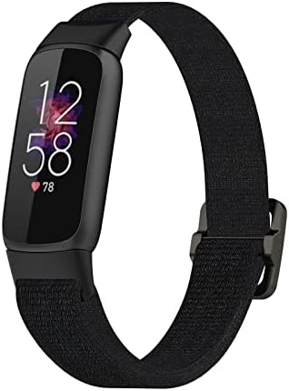 FAFAN Naylon Nefes saat kayışı,Fitbit için Luxe Bantları Spor Sapanlar Hafif Bileklik 5.5-8.7 in Spor ve Sağlık Tracker için