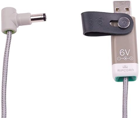 myVolts Ripcord USB Tommee Tippee Ebeveyn Ünitesi için 6 V DC Güç Kablosu Değiştirme 1094 S Bebek Monitörü