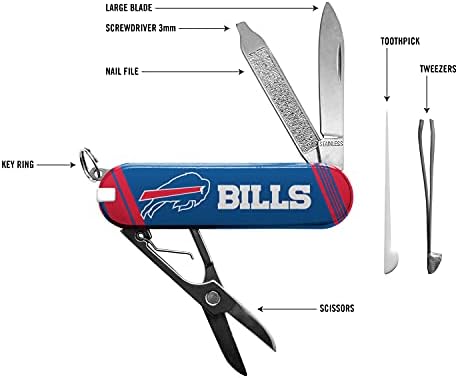 Spor Vault NFL Buffalo Bills Temel Cep Çoklu Aracı