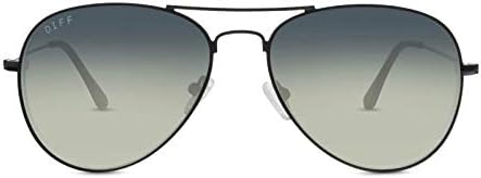 DİFF Eyewear - Cruz - Erkekler ve Kadınlar için Tasarımcı Havacı Güneş Gözlüğü - %100 UVA / UVB
