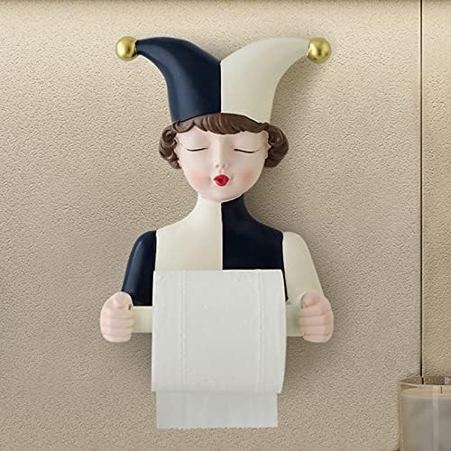 Sevimli Karikatür Kabarcık Kız Ev Tuvalet Kağıdı Havlu Askısı Rulo Kağıt Raf Tuvalet Kız Yaratıcı Havlu Askısı Kağıt Havlu Depolama