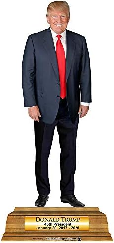 Islak Boya Baskı + Tasarım HP25045 Başkan Donald Trump Kaide Karton Kesme Standup