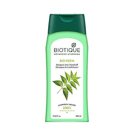Biotique Bio Neem Margosa Kepek Önleyici Şampuan ve Saç Kremi, 400 ml