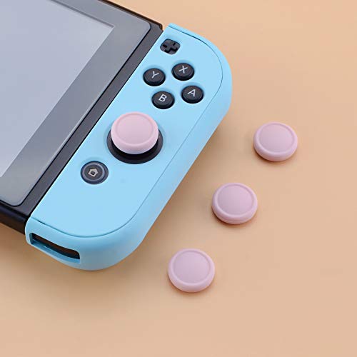 PlayVital 2 Çift Başparmak Sopa Kapaklar için Nintendo Anahtarı Lite, Başparmak Kavrama Düğme Kapaklar için Nintendo Swicth Aksesuarları-Sakura