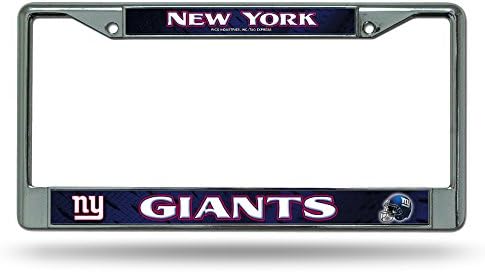 Rıco New York Giants Krom Plaka Çerçevesi