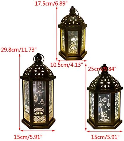 Stereo lamba LED Eid Mubarak dekoratif ışık ramazan dekorasyon aksesuarları müslüman islam ipek ekran stencil ipek ekran şablonlar