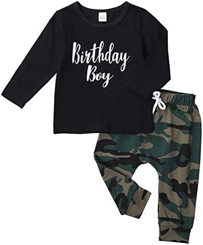 Sınhoon Doğum Günü Çocuk Kıyafetler Çocuklar Bebek Uzun Kollu Mektup Baskı Gömlek Gri Uzun Pantolon Kek Smash Giysileri