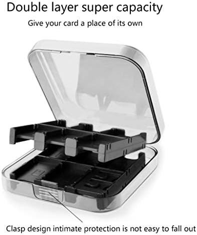 n-ıntendo Anahtarı için 12 in1 Kart Kutusu Anahtarı Oyun Kartı saklama kutusu Şeffaf sert çanta Oyun Kartları Durumda N-ıntendo
