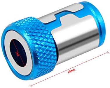 XuetongXT Çatışmacı Evrensel Magnetizer Güçlü Manyetik Halka 1/4 İnç 6.35 mm Tornavida Uçları Pick Çok Fonksiyonlu (Renk: Kırmızı)