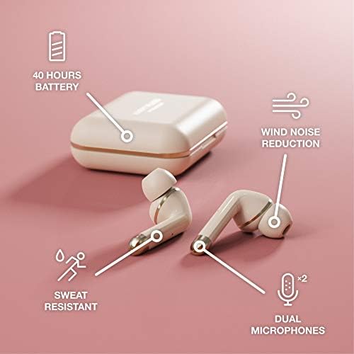 Happy Fişler Air 1 Plus-Lüks Kablosuz Kulak İçi Kulaklıklar-Şarj Kılıfı ve Dahili Mikrofonlu Tasarım Bluetooth Kulaklıklar-40
