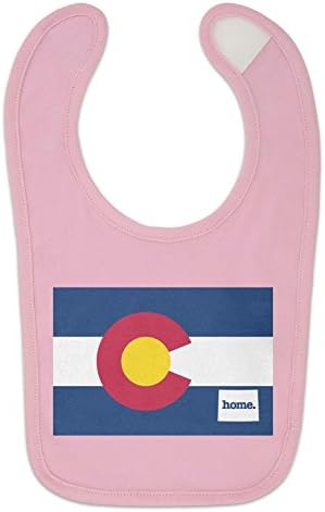 Colorado CO Ev Devlet Bayrağı Resmen Lisanslı Bebek Önlüğü