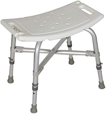 ZYLZL duş sandalyesi,küvet Koltuk Alüminyum Alaşım Duş Başlığı Tutucu Yaşlılar için duş oturağı Yüksekliği Ayarlanabilir Hafif