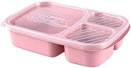 NC Mikrodalga Bento yemek kabı Piknik Gıda Meyve Konteyner saklama kutusu Çocuklar için Yetişkin yemek kabı Kullanımlık Bento