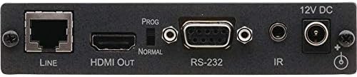 Kramer Elektronik HDMI, Çift Yönlü RS?232 & IR üzeri HDBaseT Bükümlü Çift Alıcı TP-580R
