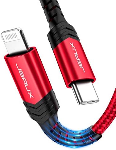 Mini 20W USB-C Güç Adaptörü Katlanabilir + USB-C'den Yıldırım Kablosuna 6FT