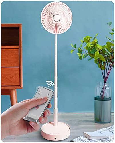 Alvinlite Ayarlanabilir masa fanı Katlanır Geri Çekilebilir Fan USB masa fanı Ev Ofis Yatak Odası Masa Seyahat için