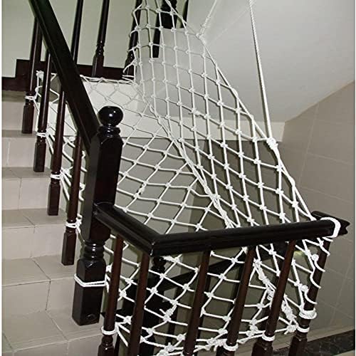 GYMEIJYG güvenlik ağı, Duvar Asma Dekor Net Kapalı Merdiven Korkuluk Anti-Sonbahar Net Kurulumu ve Kullanımı kolay tırmanma ağı