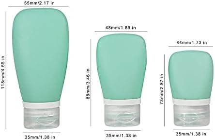 Gaxi Seyahat Alt Şişe BT02-38ML Ev Seyahat Silikon Dağıtım Şişe Şampuan ve El Dezenfektanı Dezenfeksiyon Jel Sıkmak
