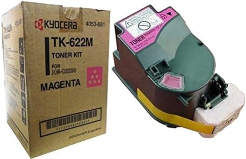Kyocera 1T05HNBUS0 Model TK-622M Eflatun Toner Kartuşu Kyocera KM-C2230 Kurumsal/Çalışma Grubu ile kullanım için Renkli Çok İşlevli,