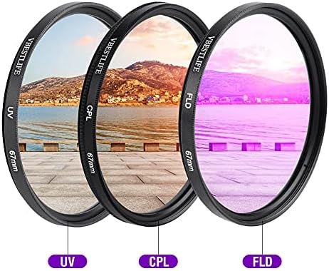 Gugxıom kamera filtresi, absorbe kaçak ışık CPL filtre ND2 ND4 ND8 filtre kiti ışık alüminyum çerçeve Azaltmak için dijital kamera