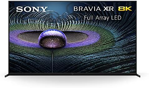 Sony XR75Z9J 75 inç Z9J Bravıa XR Master Serisi 8 K LED HDR Akıllı TV 2021 Paket Deco Ev 60 W 2.0 Kanal Soundbar, 37 -100 TV