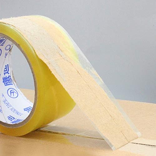 5 Rulo Ambalaj Bandı Kalınlaşmış Geniş Bant Kağıt Sızdırmazlık Bandı Şeffaf Uygun Fiyatlı (Renk: 4. 2cm150m)