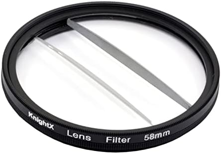 Kamera Lens Filtre KnightX 49-62mm Doğrusal Prizma Filtre Prizma Değişken Sayıda Çekim Nesneleri Bulanıklık Efektleri Kamera