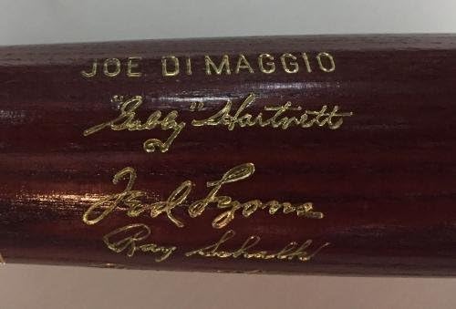 1955 Hall Of Fame Hatıra LS Kazınmış Oto HOF Yarasa Joe DiMaggio Le / 500 Mt - İmzalı MLB Yarasalar