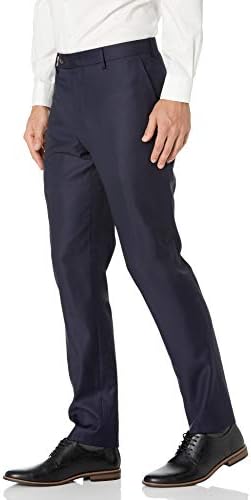 Düğmeli erkek Slim Fit Süper 110 İtalyan Yün Takım Elbise Pantolon