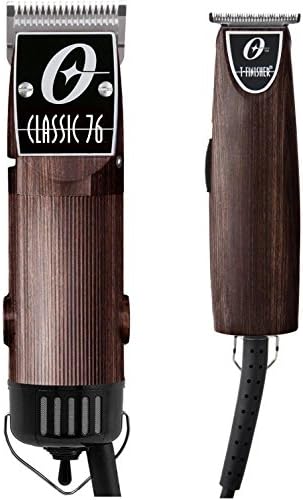 Oster Klasik 76 Saç Kesme + T-Sonlandırıcı Düzeltici Sınırlı Sayıda Woodgrain Pro Berber Ahşap Renk