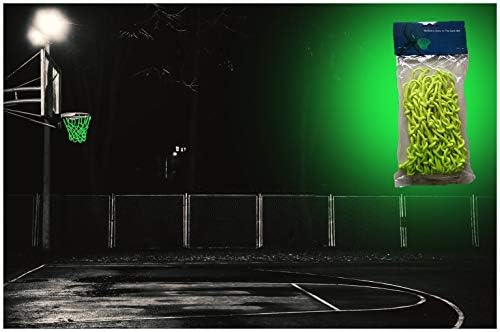 MCNİCK & COMPANY Karanlıkta Parlayan Açık Basketbol Net Jant Çemberi Ağır Hizmet Tipi