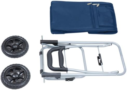 ONİVA-Tekerlekli Arabalı Piknik Zamanı Marka Yalıtımlı Sepetli Soğutucu, Donanma, 24 x 15 x 5